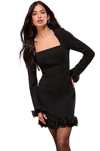 LIPSY Minikleid Lipsy Minikleid mit langen Ärmeln, Rüschen Regular (1-tlg) günstig online kaufen