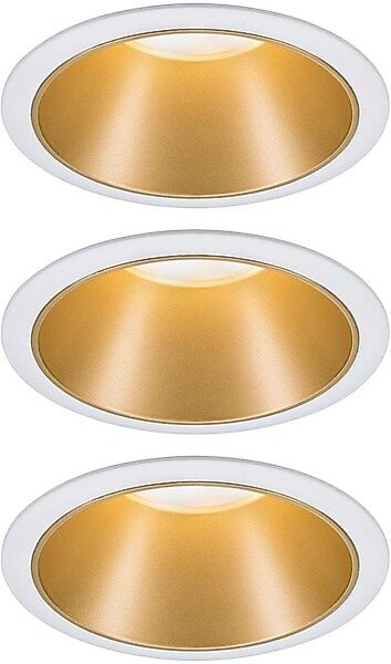 Paulmann LED Einbauleuchte »Cole«, 3 flammig, Deckenspots, 3er Set günstig online kaufen