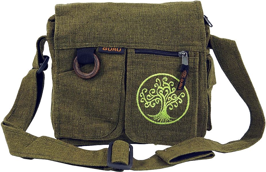Guru-Shop Schultertasche Ethno Schultertasche `Tree of günstig online kaufen