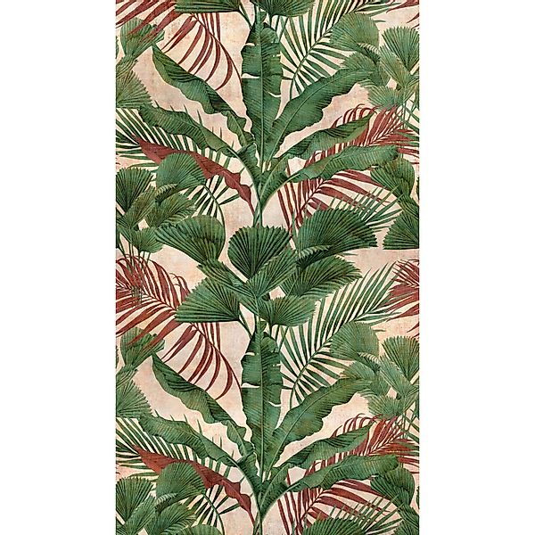 A.S. Creation Fototapete Dschungel 1,59 m x 2,8 m Grün-Rosa-Braun FSC® günstig online kaufen