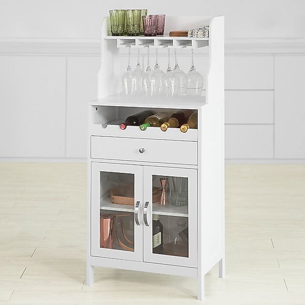 SoBuy Weinschrank FSB24 Sideboard mit Weinregal günstig online kaufen
