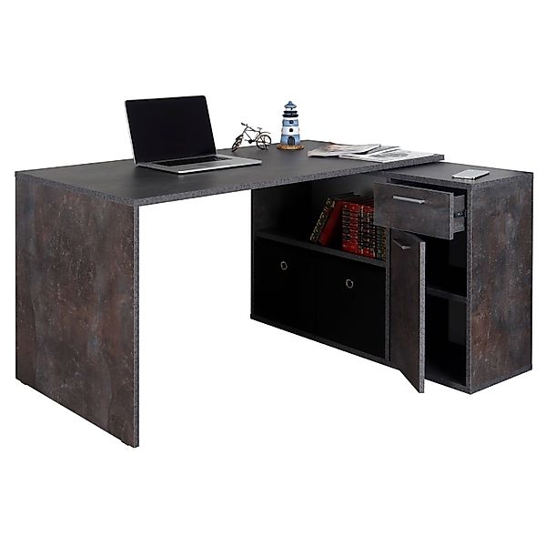 RICOO Eckschreibtisch WM083-BG (1-St), Schreibtisch Bürotisch günstig online kaufen