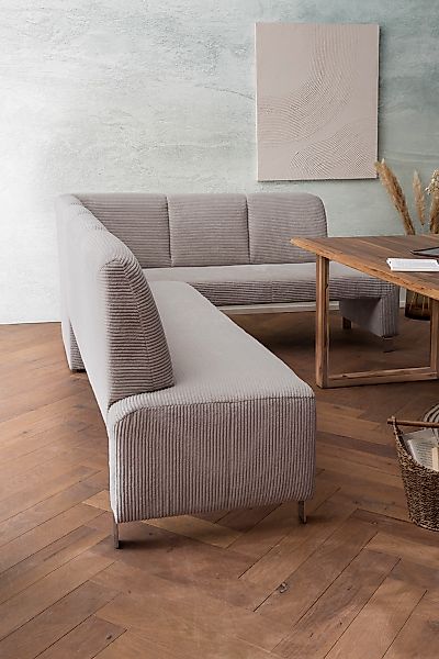 exxpo - sofa fashion Eckbank »Intenso, modern, wahlweise in Leder oder Text günstig online kaufen