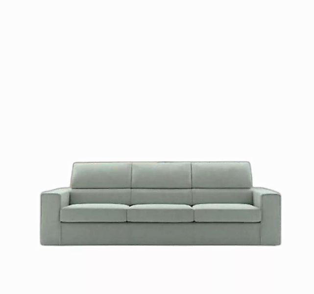 Xlmoebel 3-Sitzer Moderner Luxusstil Sofa 3-Sitzer Möbel Polster Pastellgrü günstig online kaufen