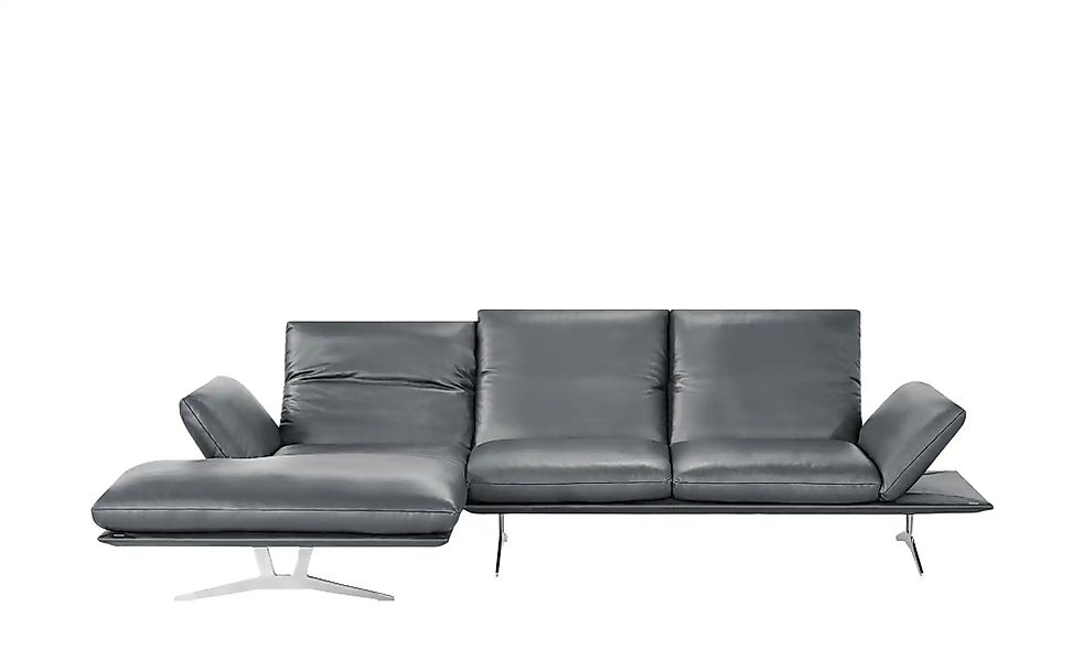 KOINOR Ecksofa Echtleder Francis ¦ grau ¦ Maße (cm): B: 314 H: 93 T: 159.0 günstig online kaufen