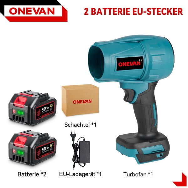 ONEVAN Akku-Laubbläser Turbo Gebläse 360 km/h günstig online kaufen