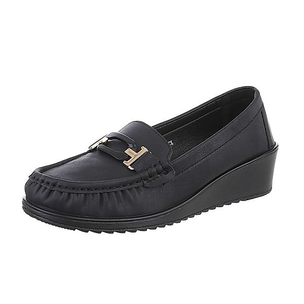 Ital-Design Damen Mokassins Freizeit Slipper (87214414) günstig online kaufen