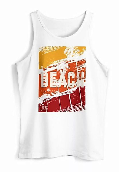 Neverless Tanktop Herren Tank-Top Sommer Venice Beach Surfing Motiv Aufdruc günstig online kaufen