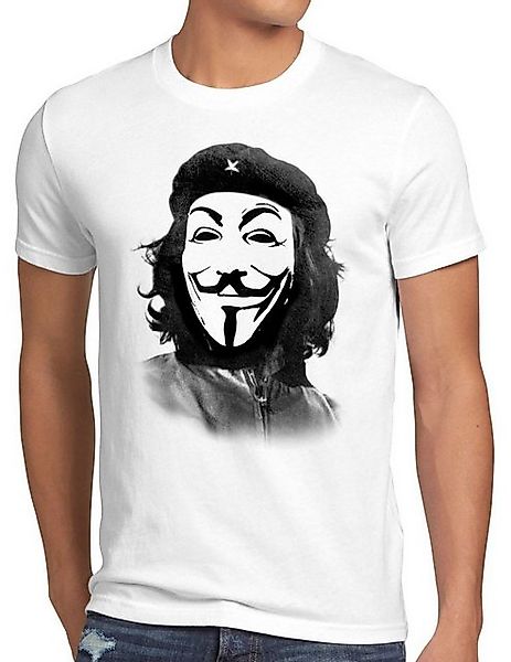 style3 T-Shirt Anonymous Che Guevara guy fawkes occupy maske guy fawkes hac günstig online kaufen