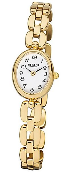 Regent Quarzuhr Regent Damen-Armbanduhr gold Analog F-968, (Analoguhr), Dam günstig online kaufen