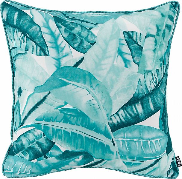 H.O.C.K. Dekokissen "Amazonas" mit tollen Blattmotiven, Wendekissenhülle mi günstig online kaufen