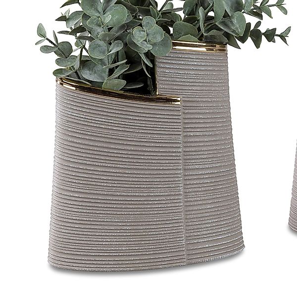 formano Dekovase Goldsand, Relief Oberfläche günstig online kaufen