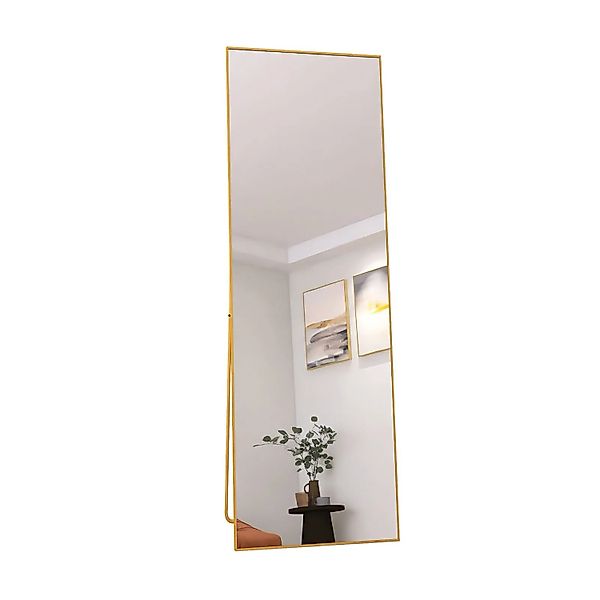 PXloue Standspiegel 162x53cm Ganzkörperspiegel Rechteckiger mit Metallrahme günstig online kaufen