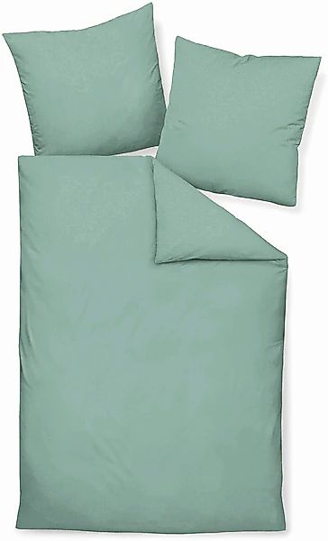 Janine Kissenbezug »PIANO 0125«, (2 St.), mit Reißverschluss, Soft-Seersuck günstig online kaufen
