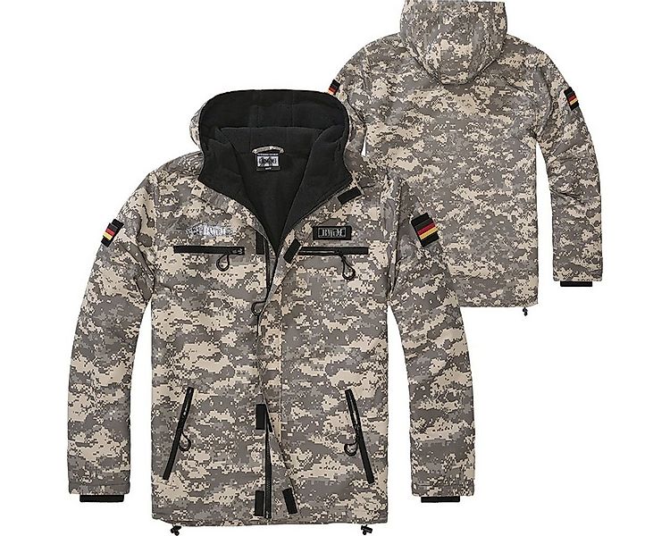 BWuM Windbreaker BWuM Tactical Windbreaker Zipper Fleece + Patch & Flaggen günstig online kaufen