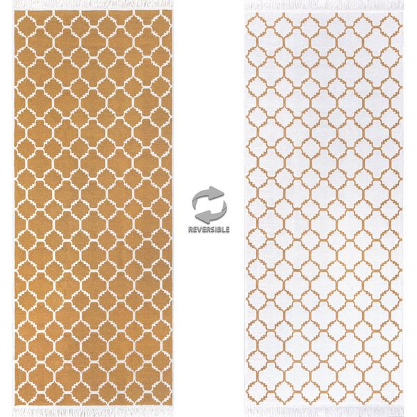 Jimri Teppich Kelim, Läufer, Wohnzimmer Teppich günstig online kaufen