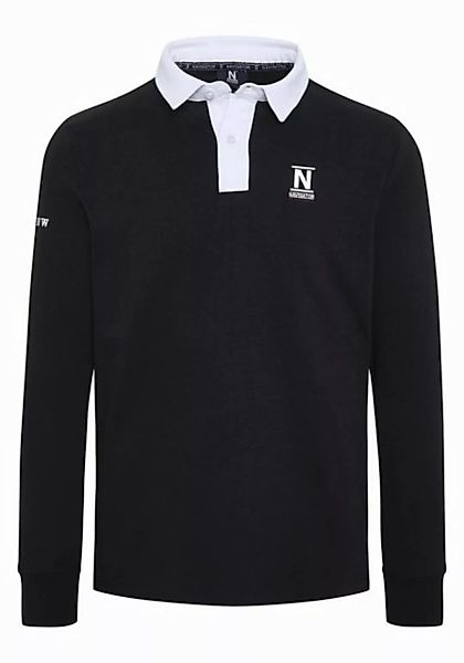 NAVIGATOR Poloshirt mit Kontrast-Akzenten günstig online kaufen