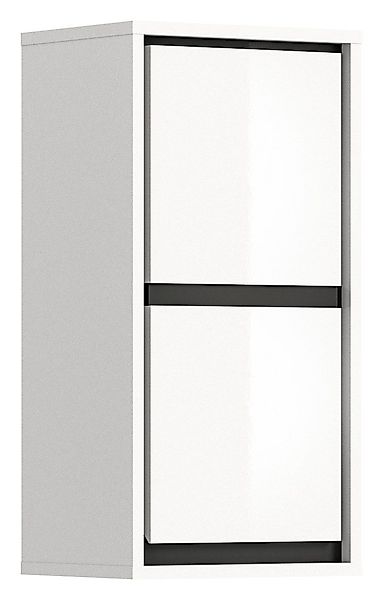 xonox.home Hängeschrank Weiß Hochglanz Softclose Melamin günstig online kaufen