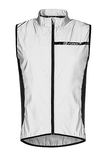 FORCE Fahrradjacke Weste FORCE FLASH hoch-reflektive +15 °C und darüber %%% günstig online kaufen