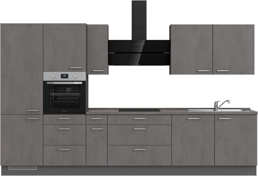 nobilia Küchenzeile ""Riva II"" vormontiert, Ausrichtung wählbar, Breite 36 günstig online kaufen