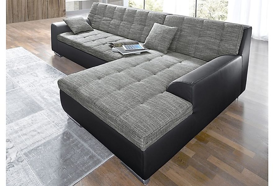 DOMO collection Ecksofa »Treviso viele Bezüge, auch in Cord, L-Form, B/T/H: günstig online kaufen