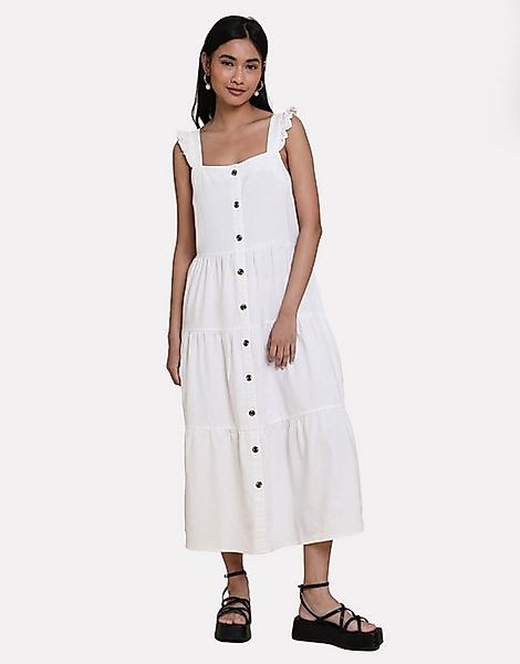 Threadbare Sommerkleid THB Oak Flutter mit Knöpfen günstig online kaufen