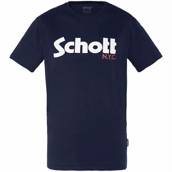 Schott  T-Shirt T-Shirt Logo Kurzarmshirt günstig online kaufen