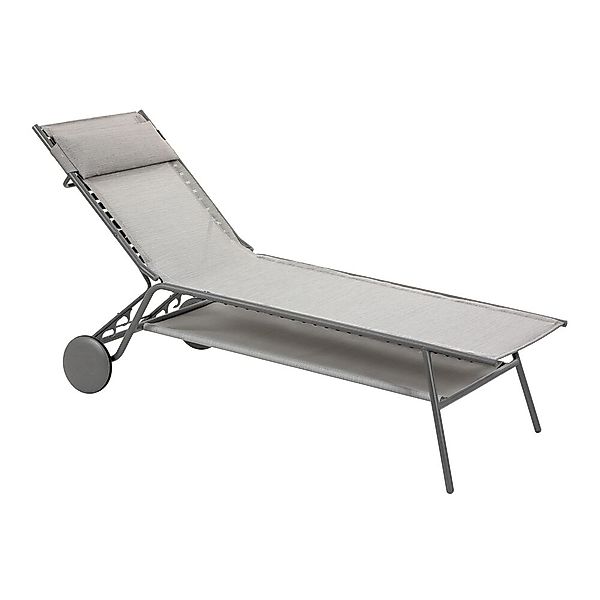 Hohe Sonnenliege Miami II Batyline® Duo – klappbar & mit verstellbarer Rück günstig online kaufen