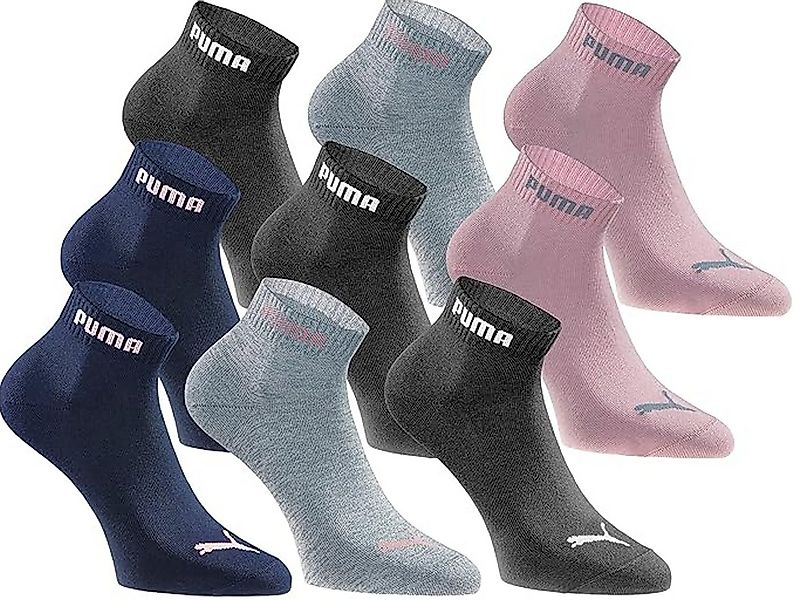 PUMA Freizeitsocken Quartersocken 18 Paar Pack Statement Edition - Unisex günstig online kaufen