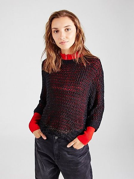 SOCCX Strickpullover (1-tlg) Lochmuster günstig online kaufen