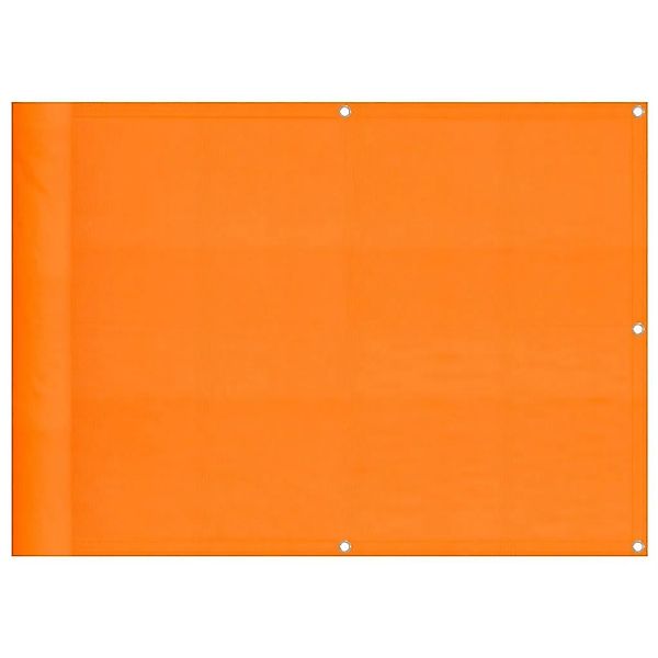 vidaXL Balkon-Sichtschutz Orange 75x700 cm 100 % Polyester-Oxford 42002138 günstig online kaufen