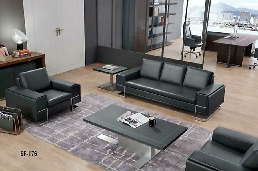 JVmoebel Sofa Sofagarnitur 3+1+1 Sitzer Design Couch Polster Sofas, Made in günstig online kaufen