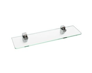 einfachgutemoebel Waschtisch-Set Glasregal 40x10cm Sicherheitsglas ESG, günstig online kaufen