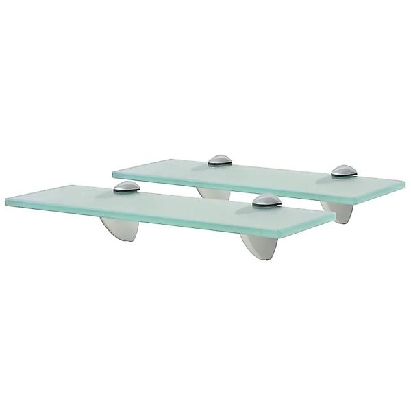 vidaXL Regal Schweberegale 2 Stk. Glas günstig online kaufen