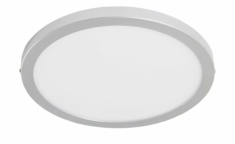 LED-Panel, chrom-matt, rund ¦ silber ¦ Maße (cm): H: 2  Ø: 30 Lampen & Leuc günstig online kaufen