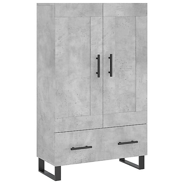vidaXL Highboard Highboard Betongrau 69,5x31x115 cm günstig online kaufen