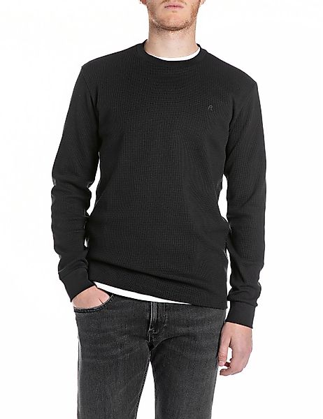 Replay Herren Langarmshirt JERSEY LONGSLEEVE günstig online kaufen