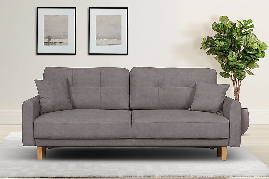 Home affaire 3-Sitzer TRIPLO optionale Schlafsofa günstig online kaufen