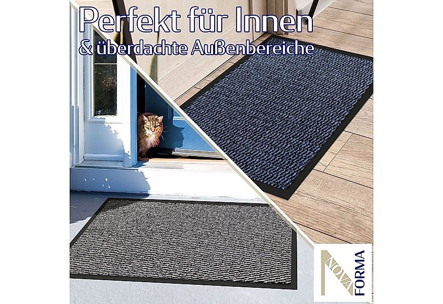 Nova Forma Fußmatte STAR, klassische Fußmatte - Sauberlaufmatte für Haustür günstig online kaufen