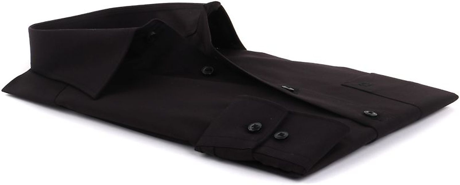 OLYMP Luxor Hemd Schwarz Modern Fit - Größe 40 günstig online kaufen