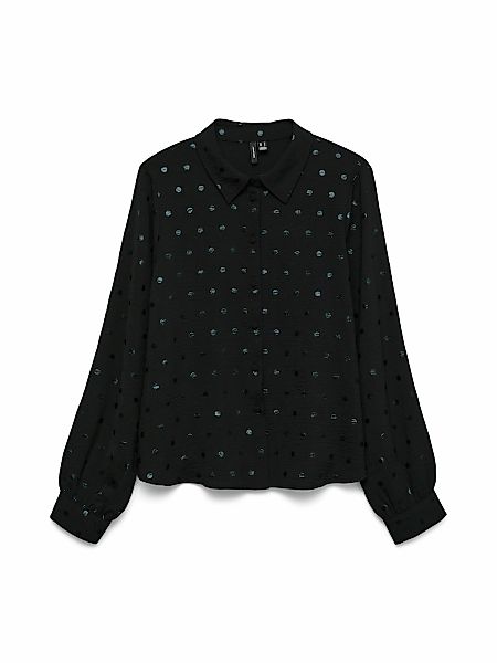 Vero Moda "VMCARLA FOIL L/S SHIRT WVN GA" günstig online kaufen