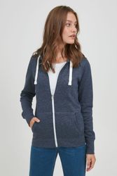 OXMO Kapuzensweatjacke OXOlinda Kapuzensweatjacke mit Kordelzug günstig online kaufen