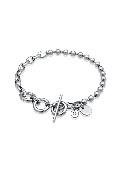 Elli Premium Armband Kugel Gliederkette Rund Knebel-Verschluß 925 Sterling günstig online kaufen