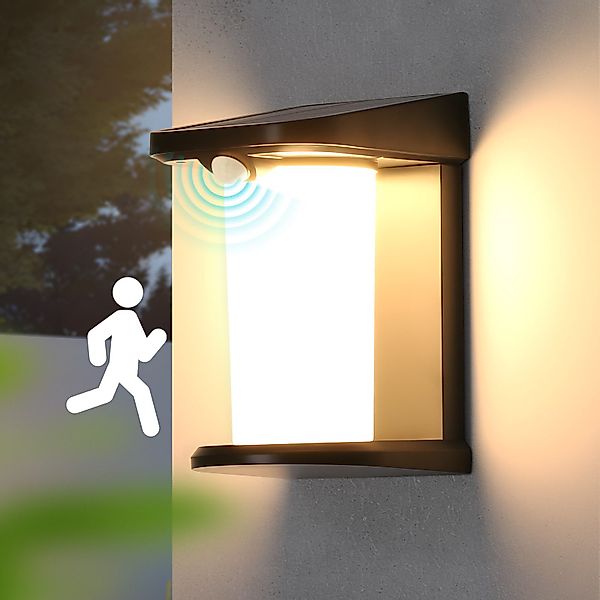 ZMH Außen-Wandleuchte 1/2 Wandlampe mit Bewegungsmelder günstig online kaufen