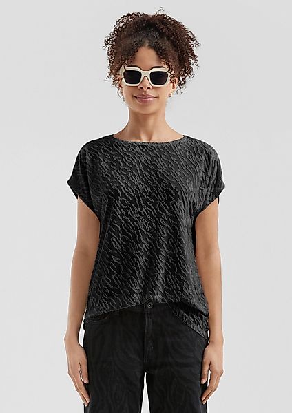 QS Kurzarmshirt T-Shirt (1-tlg) günstig online kaufen