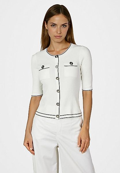 MARC AUREL Strickpullover mit Kontrastdetails günstig online kaufen