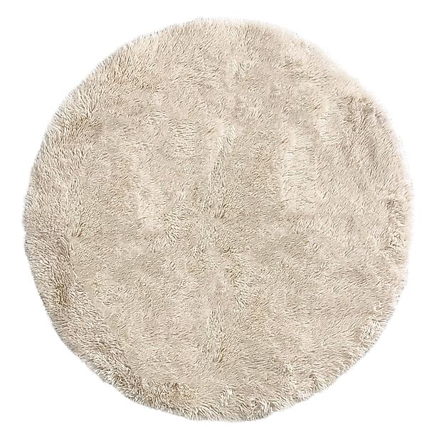 the carpet Teppich Soft Shaggy, rund, günstig online kaufen