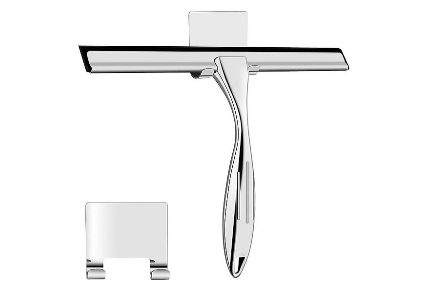 ibettertec Duschabzieher Duschabzieher, 10 Zoll Abzieher Dusche Edelstahl F günstig online kaufen