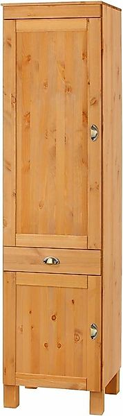 Home affaire Hochschrank Oslo 50 cm breit, in 2 Tiefen, 2 Türen, 1 Schublad günstig online kaufen