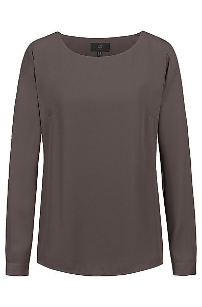 GREIFF Langarmbluse Greiff CHIFFON Damen Chiffon-Bluse Langarm Rundhals Reg günstig online kaufen